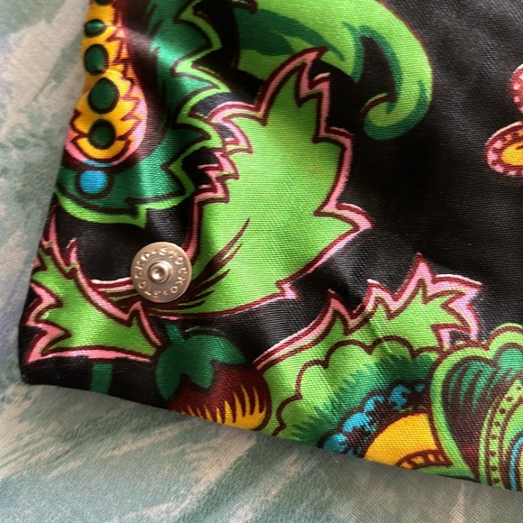 Lady’s Pride Tote Handbag Carryall with Oval Tortoise Handles - Picture 3 of 7